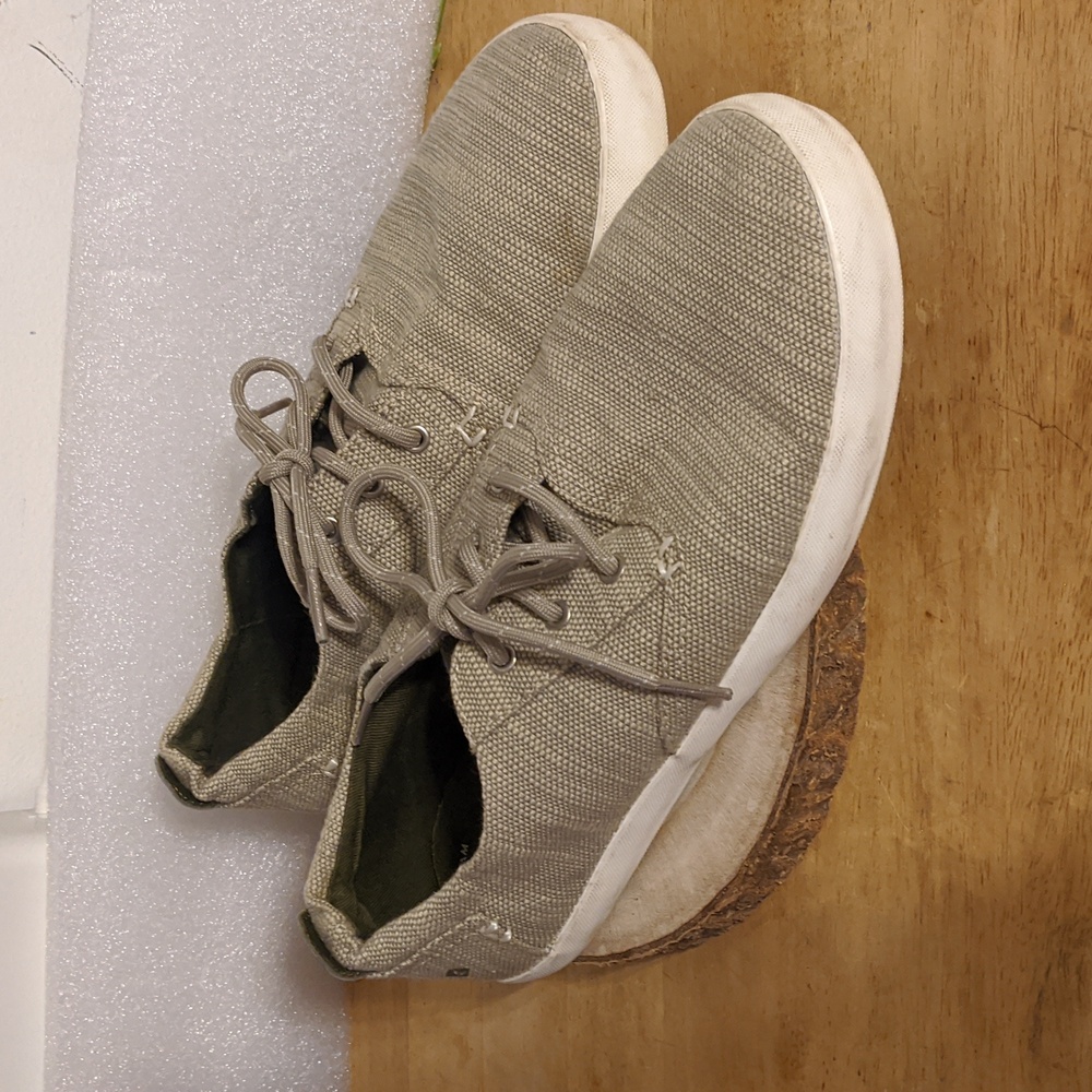 Sperry Top-Sider Bodie Mens Sneakers Olive Green Lace Up Size 7